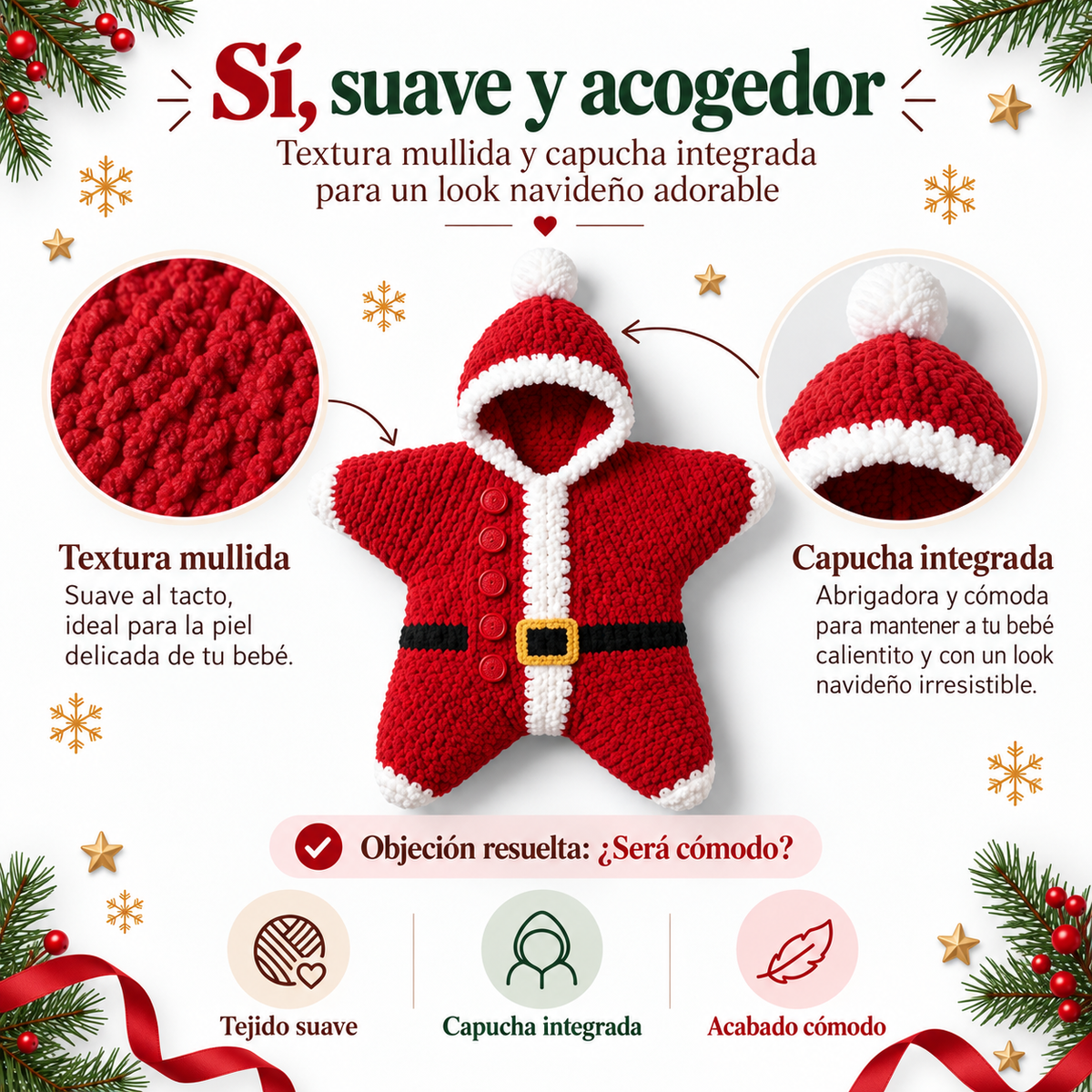 Disfraz estrella para una Navidad mágica
